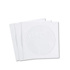 TOPS - Office Machine Supplies & Accessories; Office Machine/Equipment Accessory Type: CD/DVD Sleeves ; For Use With: Office Use ; Color: White - Exact Tool & Supply