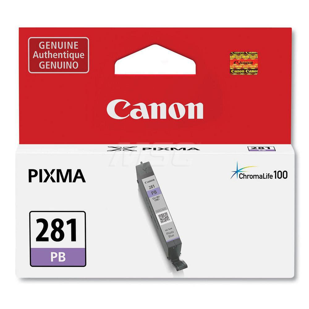 Canon - Office Machine Supplies & Accessories; Office Machine/Equipment Accessory Type: Ink ; For Use With: PIXMA TS9120 Gray Wireless Inkjet All-In-One Home Printer; TS6220 White Wireless Inkjet All-In-One Home Printer; TS8320 Black Inkjet All-In-One Ho - Exact Tool & Supply