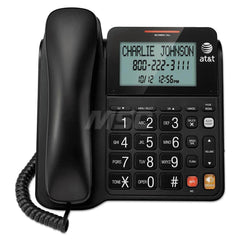vtech - Office Machine Supplies & Accessories; Office Machine/Equipment Accessory Type: Speakerphone ; For Use With: Office Use ; Contents: Coiled Handset Cord; Mounting Bracket; Quick Start Guide; Telephone Line Cord ; Color: Black - Exact Tool & Supply