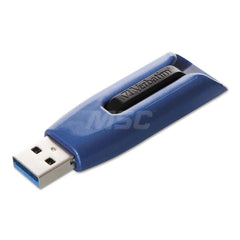 Verbatim - Office Machine Supplies & Accessories; Office Machine/Equipment Accessory Type: Flash Drive ; For Use With: Windows XP Vista & 7 & Higher; Mac OS X 10.1 & Higher; Linux kernel 2.6 & Higher ; Color: Blue - Exact Tool & Supply
