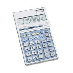 Victor - Calculators; Type: Desktop Calculator ; Type of Power: Battery; Solar ; Display Type: 12-Digit LCD ; Color: Silver ; Display Size: 15mm ; Width (Decimal Inch): 4.3000 - Exact Tool & Supply