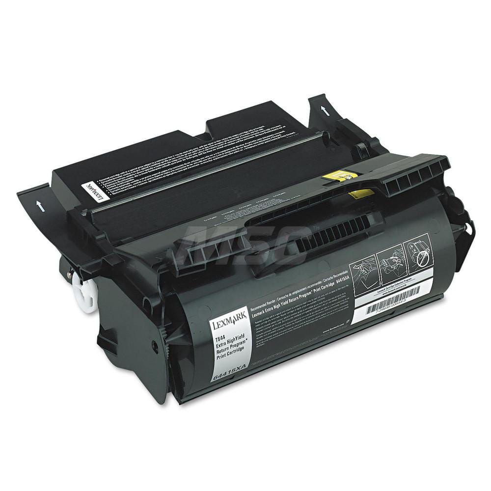 Lexmark - Office Machine Supplies & Accessories; Office Machine/Equipment Accessory Type: Toner Cartridge ; For Use With: Lexmark T644n; T644; T644dtn ; Color: Black - Exact Tool & Supply