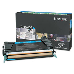 Lexmark - Office Machine Supplies & Accessories; Office Machine/Equipment Accessory Type: Toner Cartridge ; For Use With: Lexmark X748dte; X746de; X748de ; Color: Cyan - Exact Tool & Supply