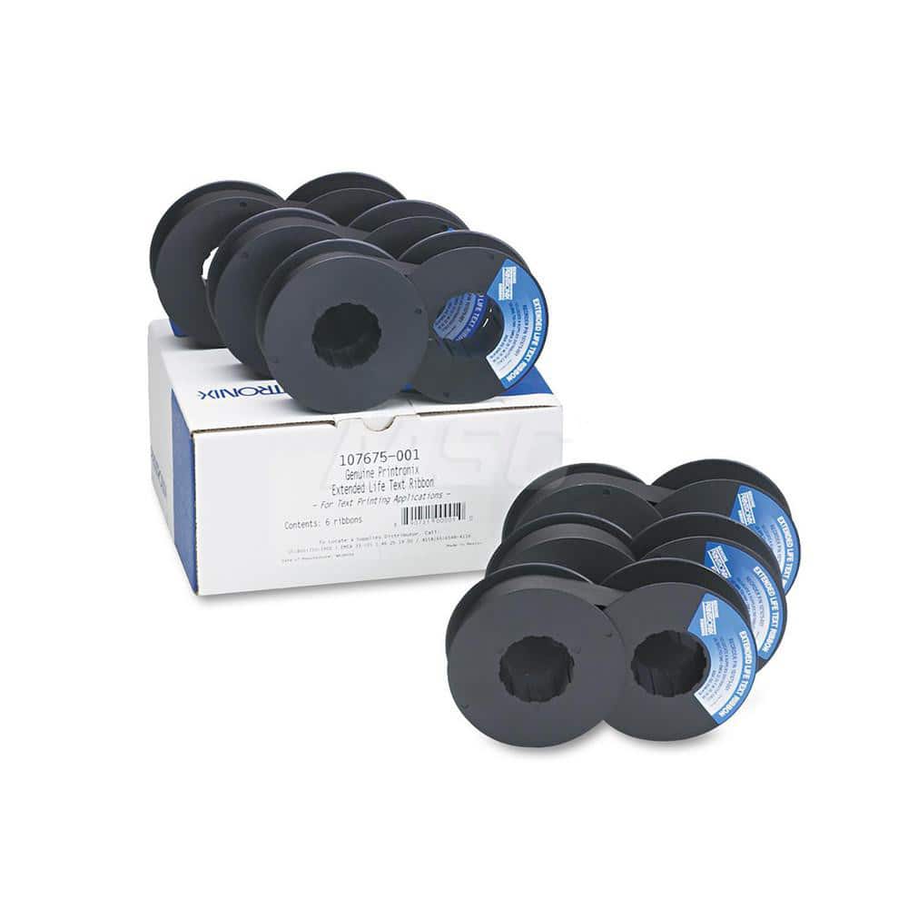 Printronix - Labels, Ribbons & Tapes; Type: Ribbon ; Color: Black ; For Use With: Printronix P4280; Printronix P5005; Printronix P5005ZT; Printronix P5205; Printronix P5010; Printronix P5010ZT; Printronix P5210; Printronix P5015; Printronix P5215; Printr - Exact Tool & Supply