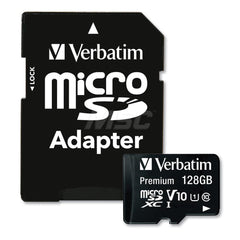 Verbatim - Office Machine Supplies & Accessories; Office Machine/Equipment Accessory Type: Memory Card ; For Use With: Laptops; Home Computer ; Color: Black - Exact Tool & Supply