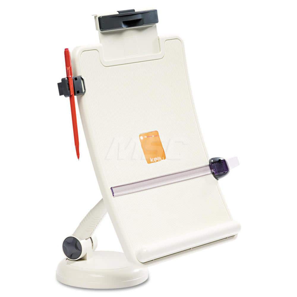 Kelly Computer Supply - Office Machine Supplies & Accessories; Office Machine/Equipment Accessory Type: Copyholder ; For Use With: Office Use ; Color: Putty - Exact Tool & Supply