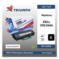 TRIUMPH - Office Machine Supplies & Accessories; Office Machine/Equipment Accessory Type: Toner Cartridge ; For Use With: Dell 2330d; 2330dn; 2350d; 2350dn ; Color: Black - Exact Tool & Supply