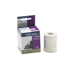 Seiko - Labels, Ribbons & Tapes; Type: Self-Adhesive Slide Label ; Color: White ; For Use With: Seiko SLP 420 or Above; 240; 200; 220 Series Smart Label Printers ; Width (Inch): 7/16 ; Length (Inch): 1-1/2 ; Material: Paper - Exact Tool & Supply