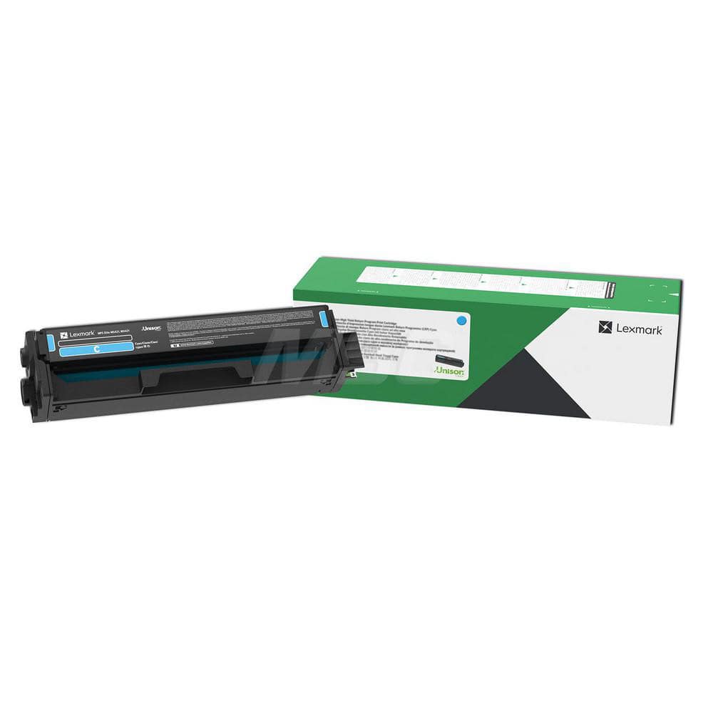 Lexmark - Office Machine Supplies & Accessories; Office Machine/Equipment Accessory Type: Toner Cartridge ; For Use With: Lexmark C3224dw; C3326dw; MC3224adwe; MC3224dwe ; Color: Cyan - Exact Tool & Supply