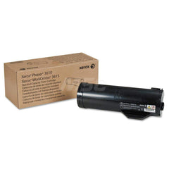 Xerox - Office Machine Supplies & Accessories; Office Machine/Equipment Accessory Type: Toner Cartridge ; For Use With: Phaser 3610; WorkCentre 3615 ; Color: Black - Exact Tool & Supply