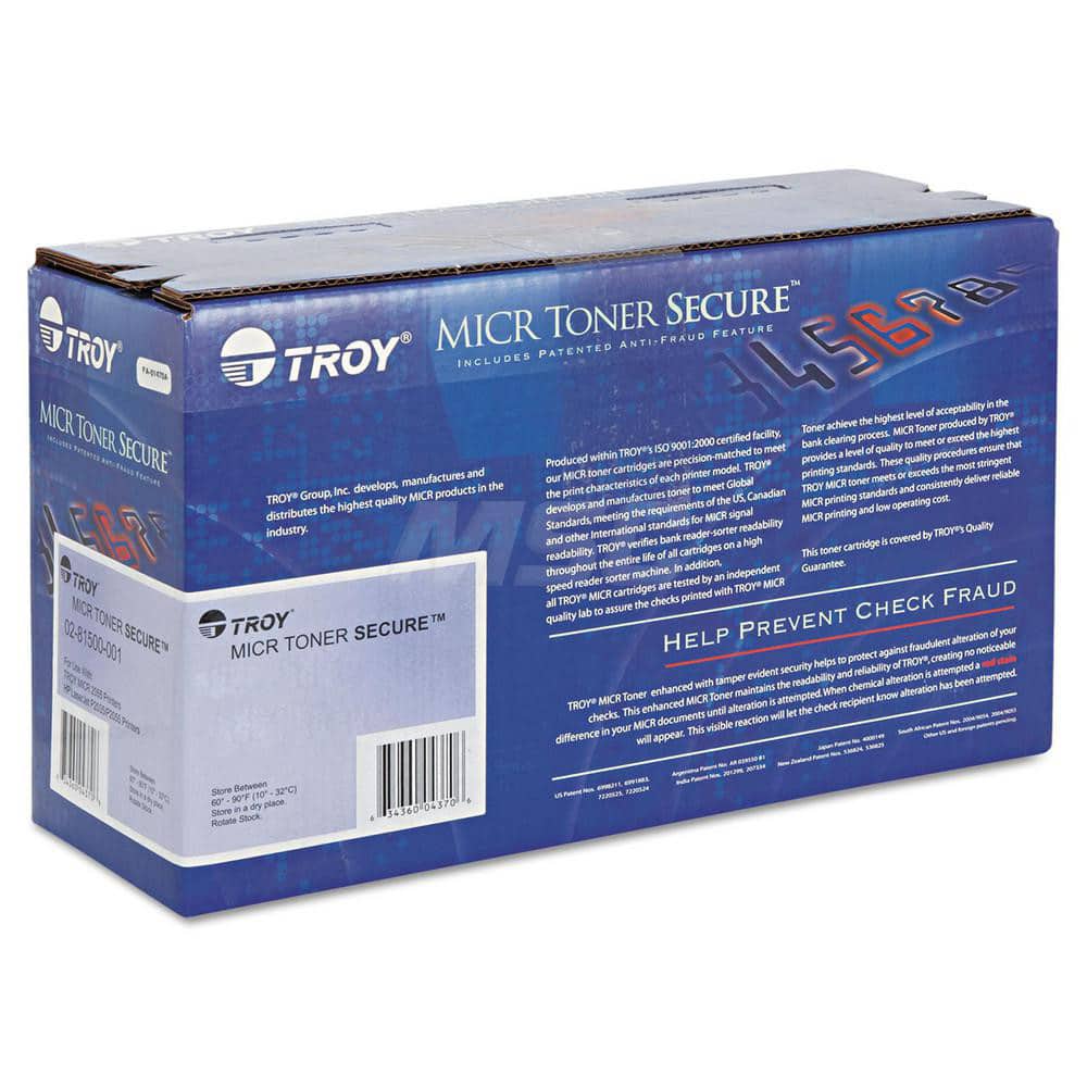 Troy - Office Machine Supplies & Accessories; Office Machine/Equipment Accessory Type: Toner Cartridge ; For Use With: HP LaserJet Pro P1606dn ; Color: Black - Exact Tool & Supply