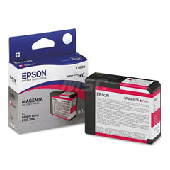 Epson - Office Machine Supplies & Accessories; Office Machine/Equipment Accessory Type: Ink Cartridge ; For Use With: Epson Stylus Pro 3880 Graphic Arts Edition; Epson Stylus Pro 3800 Portrait Edition; Epson Stylus Pro 3880 Signature Worthy Edition Print - Exact Tool & Supply
