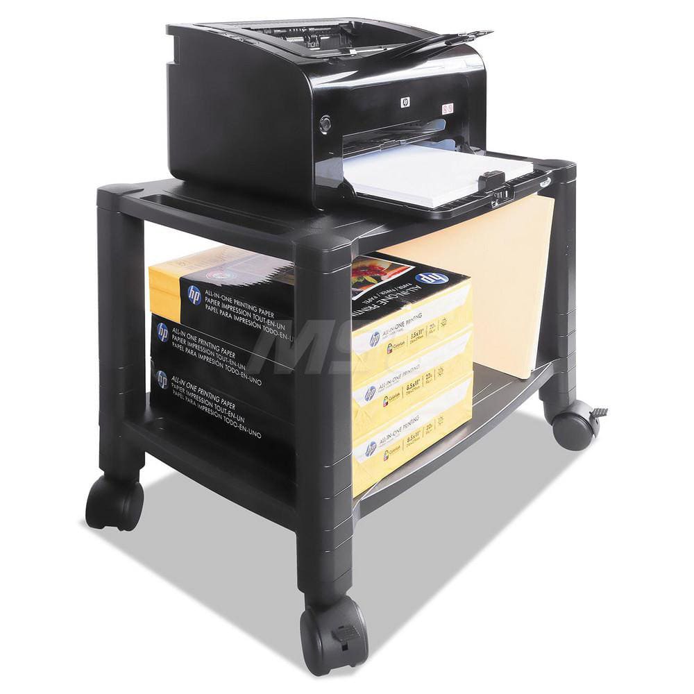 Kantek - Office Machine Supplies & Accessories; Office Machine/Equipment Accessory Type: Mobile Printer Stand ; For Use With: Office Use ; Color: Black - Exact Tool & Supply
