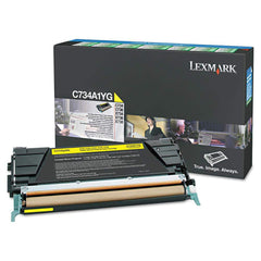 Lexmark - Office Machine Supplies & Accessories; Office Machine/Equipment Accessory Type: Toner Cartridge ; For Use With: Lexmark X746; X748 ; Color: Yellow - Exact Tool & Supply