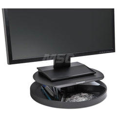 ACCO - Office Machine Supplies & Accessories; Office Machine/Equipment Accessory Type: Monitor Stand ; For Use With: Flat Panel (LCD) Monitors Up To 40 lb ; Color: Black - Exact Tool & Supply