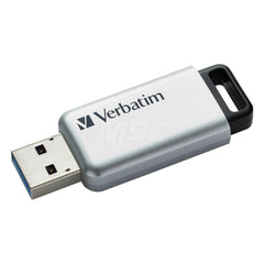 Verbatim - Office Machine Supplies & Accessories; Office Machine/Equipment Accessory Type: Flash Drive ; For Use With: Windows XP 2000 Vista 7 & 8; Mac OS X 10.1 or Higher ; Color: Silver - Exact Tool & Supply