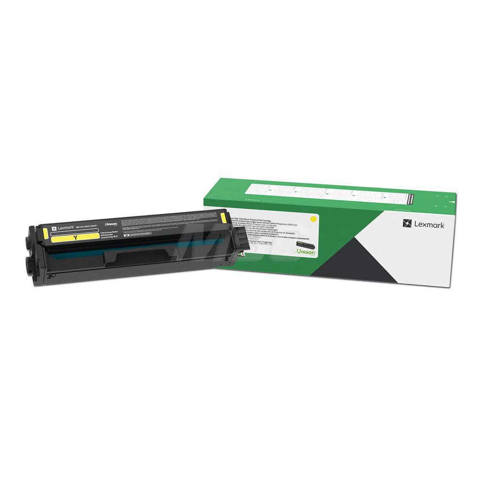 Lexmark - Office Machine Supplies & Accessories; Office Machine/Equipment Accessory Type: Toner Cartridge ; For Use With: Lexmark C3224dw; C3326dw; MC3224adwe; MC3224dwe; MC3326adwe ; Color: Yellow - Exact Tool & Supply