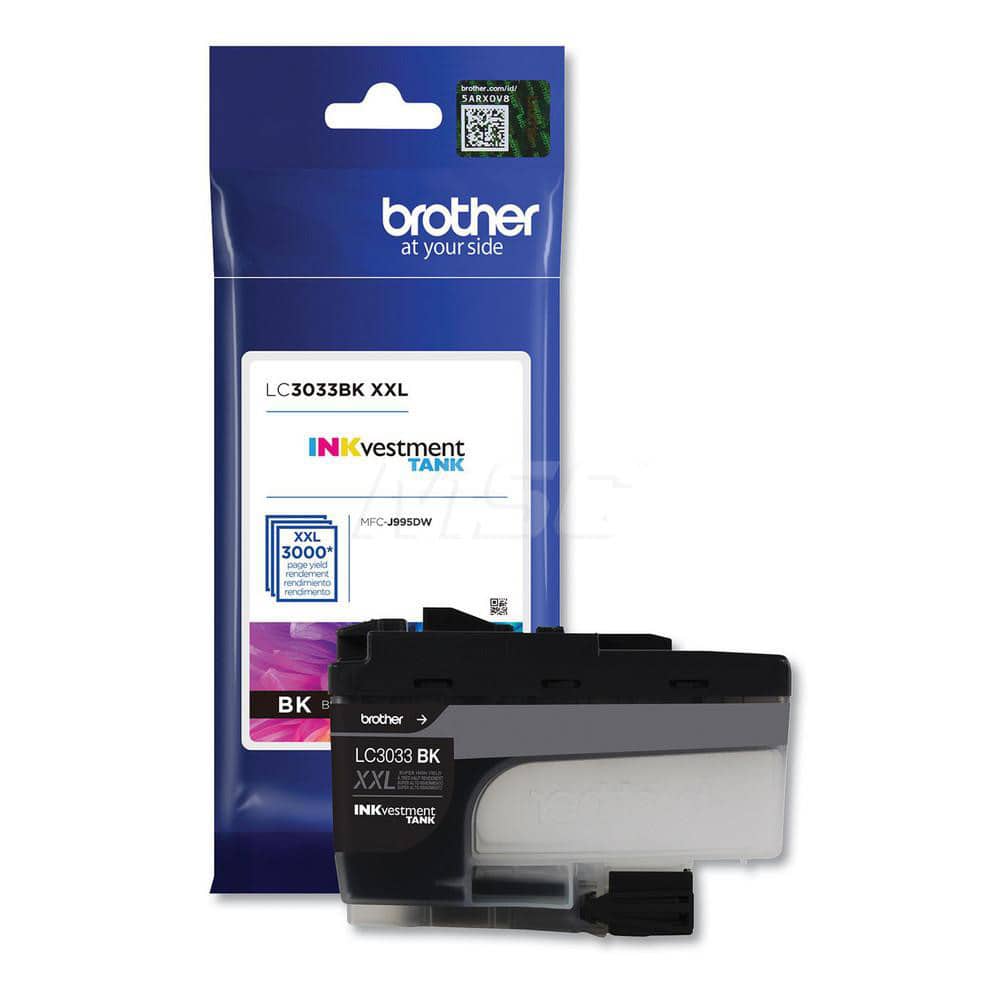 Brother - Office Machine Supplies & Accessories; Office Machine/Equipment Accessory Type: Ink Cartridge ; For Use With: MFC-J995DW; MFC-J995DW XL; MFC-J805DW; MFC-J805DW XL; MFC-J815DW XL ; Color: Black - Exact Tool & Supply