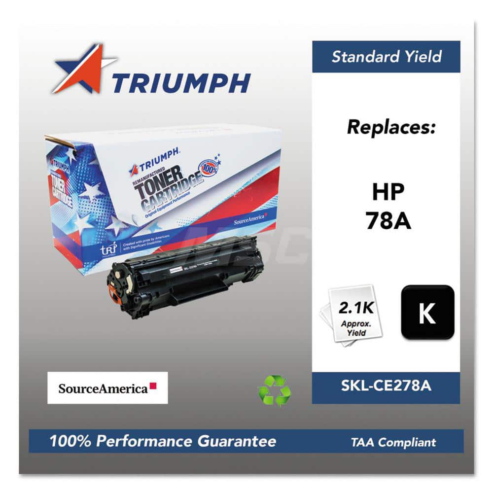 TRIUMPH - Office Machine Supplies & Accessories; Office Machine/Equipment Accessory Type: Toner Cartridge ; For Use With: HP LaserJet Pro M1536DNF; P1566; P1606DN ; Color: Black - Exact Tool & Supply