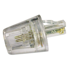 Artistic - Office Machine Supplies & Accessories; Office Machine/Equipment Accessory Type: Cord Detangler ; For Use With: Office Telephone ; Color: Clear - Exact Tool & Supply