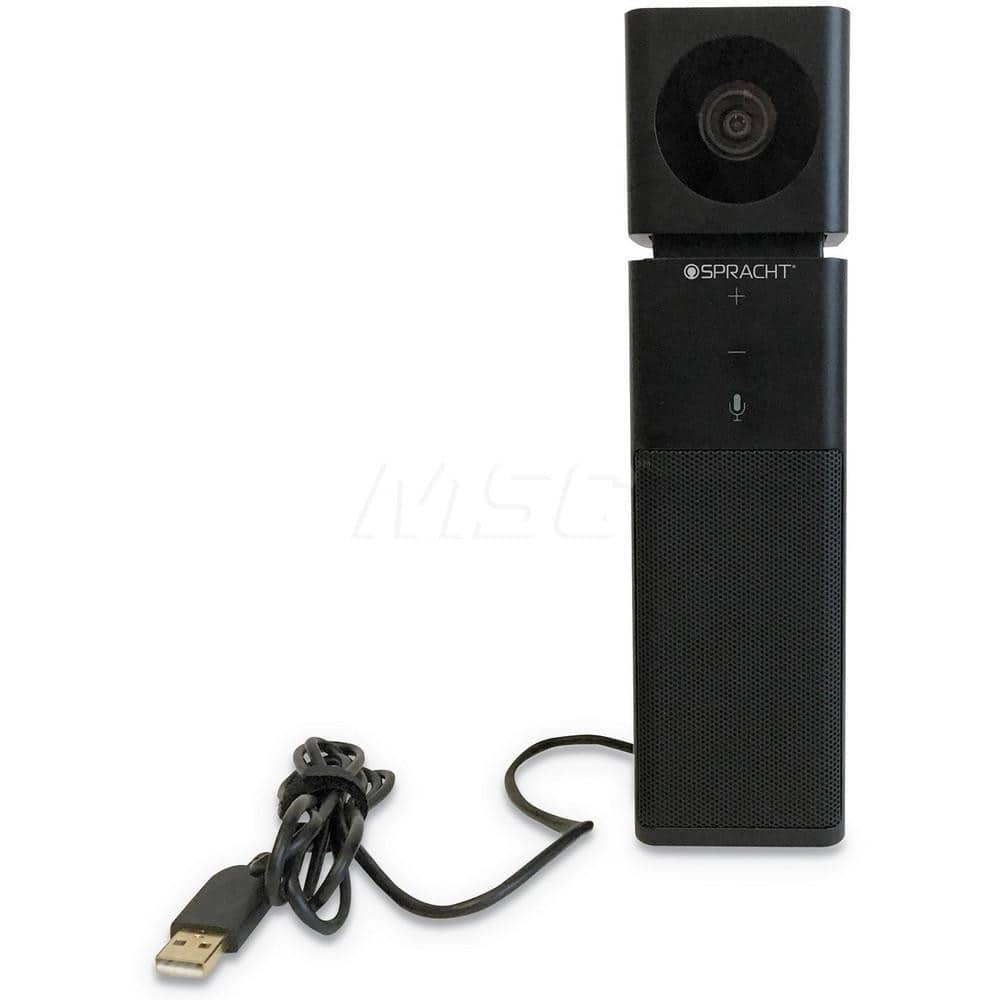 SPRACHT - Office Machine Supplies & Accessories; Office Machine/Equipment Accessory Type: Video Conferencing Camera ; For Use With: Laptops ; Color: Black - Exact Tool & Supply