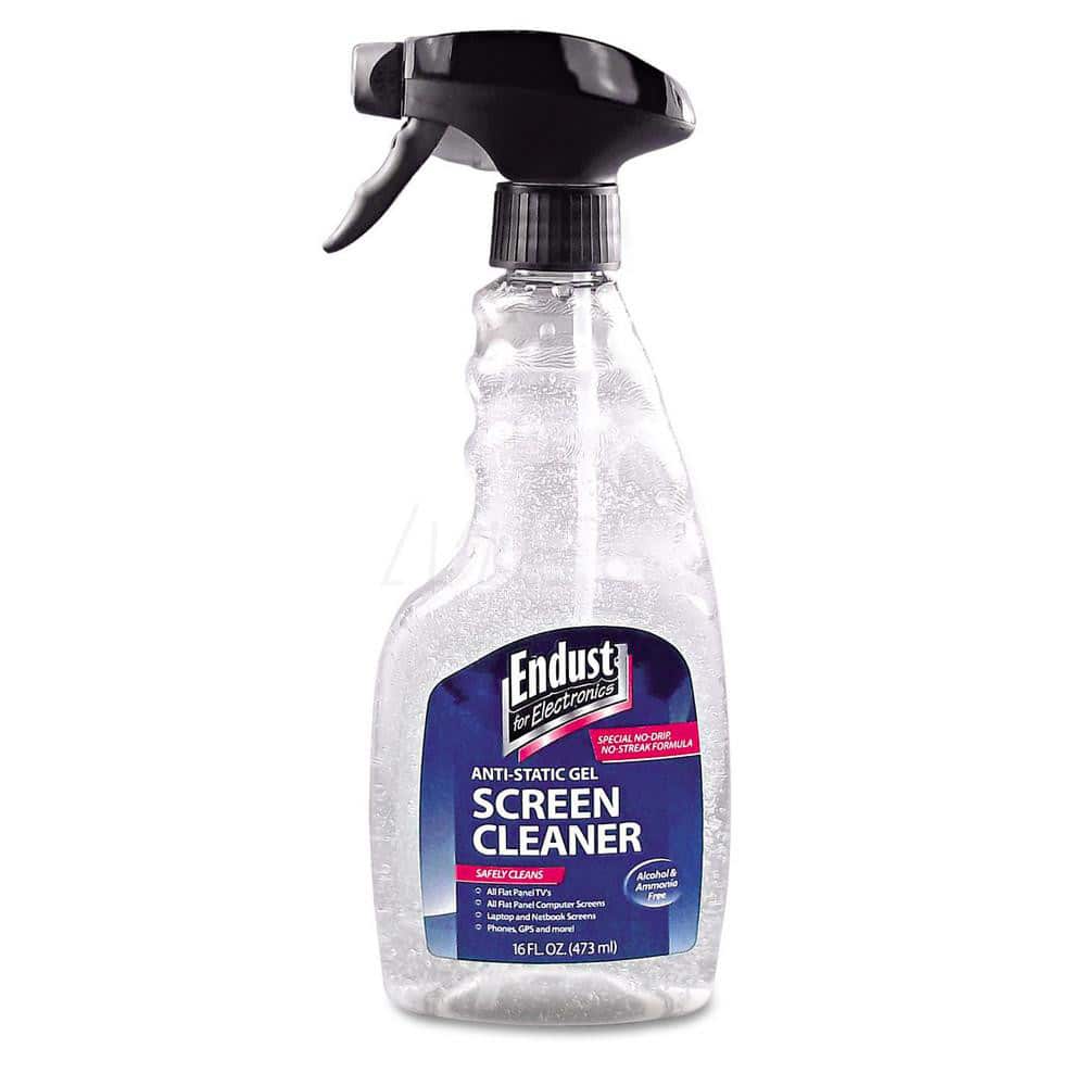 Endust - Office Machine Supplies & Accessories; Office Machine/Equipment Accessory Type: Screen Cleaner ; For Use With: LCD Screens; Plasma Screens ; Color: Clear - Exact Tool & Supply