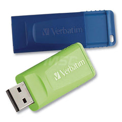 Verbatim - Office Machine Supplies & Accessories; Office Machine/Equipment Accessory Type: Flash Drive ; For Use With: Windows XP Vista & 7 & Higher; Mac OS X 10.1 & Higher; Linux kernel 2.6 & Higher ; Color: Blue; Green - Exact Tool & Supply