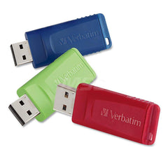 Verbatim - Office Machine Supplies & Accessories; Office Machine/Equipment Accessory Type: Flash Drive ; For Use With: Windows XP Vista & 7 & Higher; Mac OS X 10.1 & Higher; Linux kernel 2.6 & Higher ; Color: Blue; Green; Red - Exact Tool & Supply