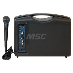 AmpliVox - Office Machine Supplies & Accessories; Office Machine/Equipment Accessory Type: Audio Portable Buddy ; For Use With: Office Use ; Contents: 50 W Multimedia Stereo Amplifier; Wired Handheld Mic; Shoulder Strap ; Color: Black - Exact Tool & Supply