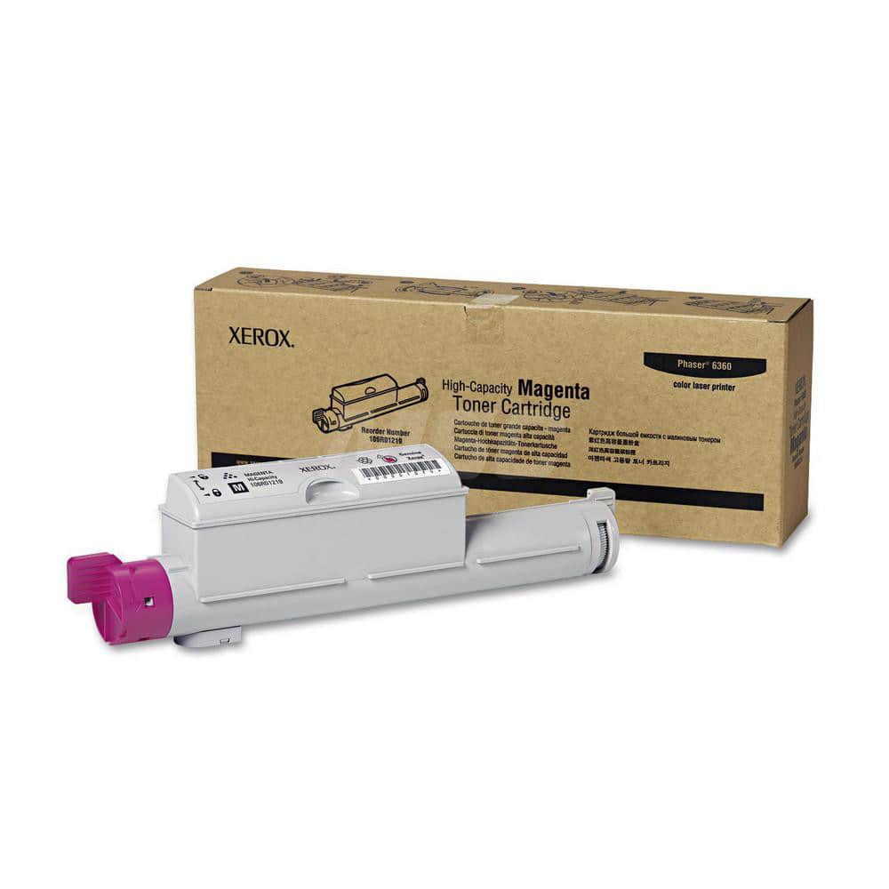 Xerox - Office Machine Supplies & Accessories; Office Machine/Equipment Accessory Type: Toner Cartridge ; For Use With: Phaser 6360; 6360Y ; Color: Magenta - Exact Tool & Supply
