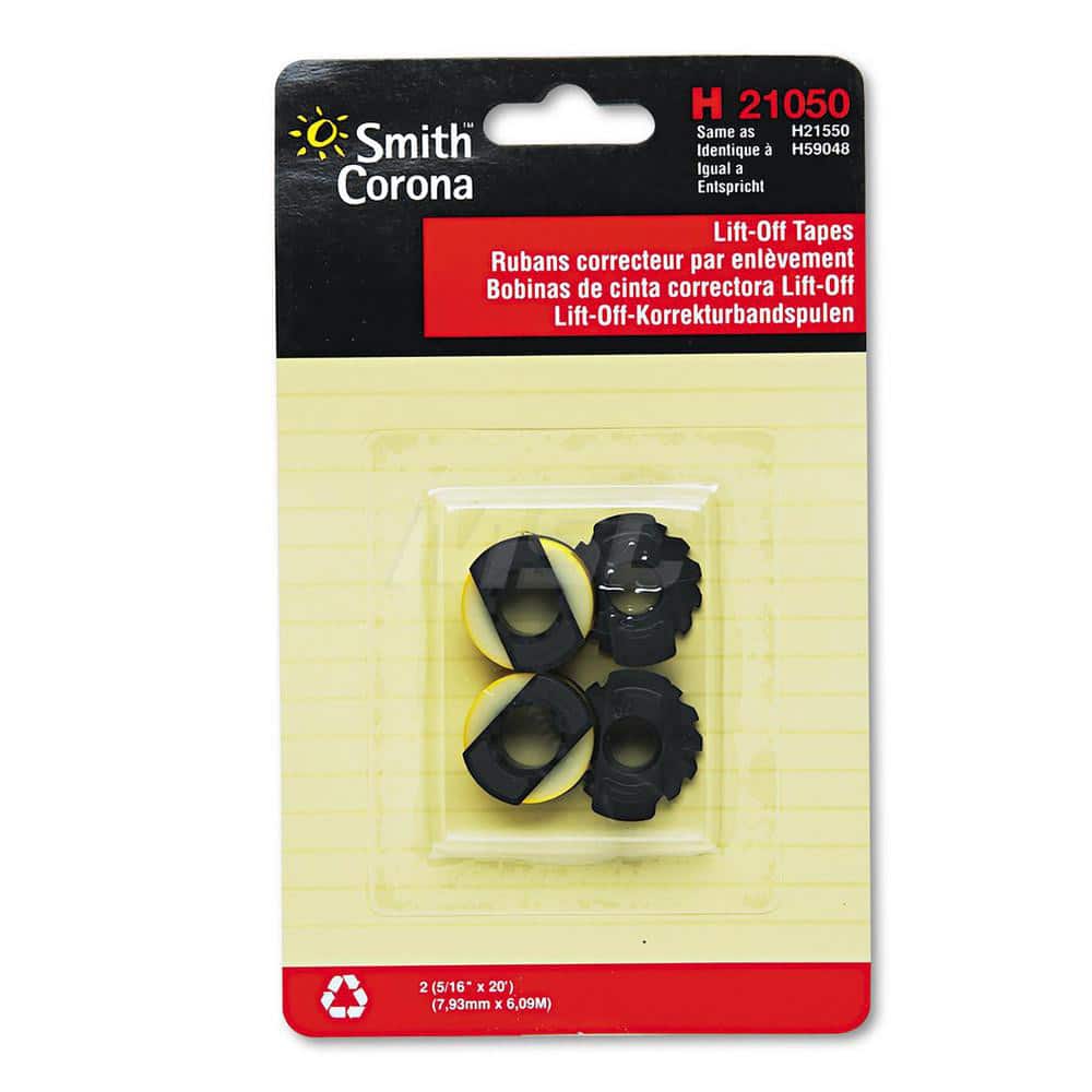Smith Corona - Correction Fluid & Tape; Type: Lift-Off Tape ; Tape Size: 5/16 x 20' - Exact Tool & Supply