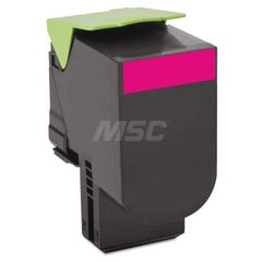 Lexmark - Office Machine Supplies & Accessories; Office Machine/Equipment Accessory Type: Toner Cartridge ; For Use With: Lexmark CX510DE; CX510DHE; CX510DTHE ; Color: Magenta - Exact Tool & Supply
