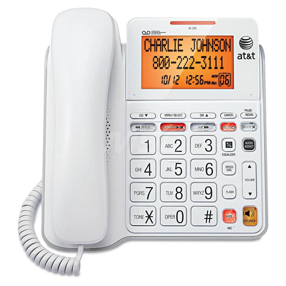 vtech - Office Machine Supplies & Accessories; Office Machine/Equipment Accessory Type: Speakerphone ; For Use With: Office Use ; Contents: Handset Cord; Line Cord; Power Supply; User's Guide ; Color: White - Exact Tool & Supply