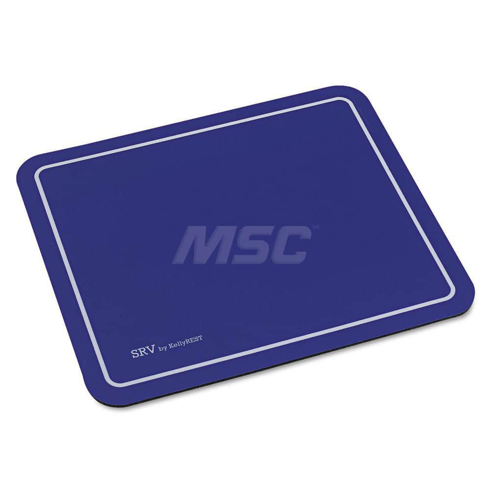 Kelly Computer Supply - Office Machine Supplies & Accessories; Office Machine/Equipment Accessory Type: Mouse Pad ; For Use With: Optical or Roller-Ball Mouse Units ; Color: Blue - Exact Tool & Supply