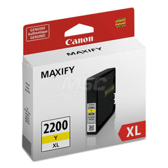 Canon - Office Machine Supplies & Accessories; Office Machine/Equipment Accessory Type: Ink ; For Use With: PIXMA TS3120 Black Wireless; MAXIFY MB5020 ; Color: Yellow - Exact Tool & Supply