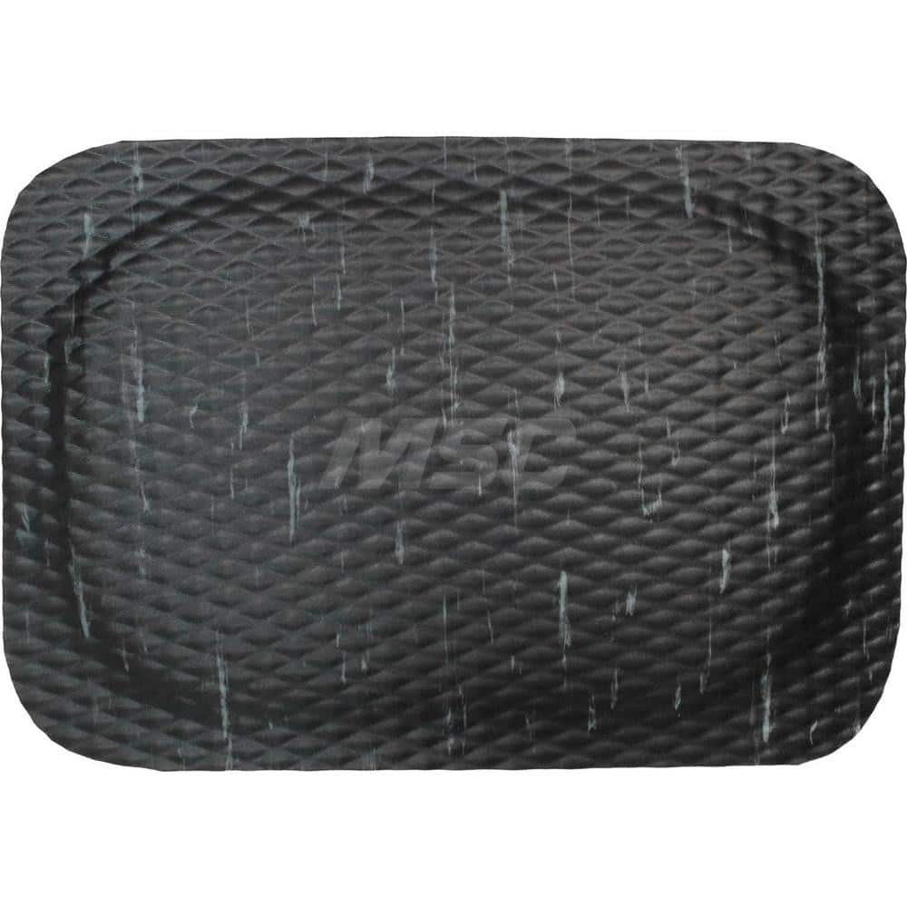 M + A Matting - Anti-Fatigue Matting; Dry or Wet Environment: Dry ; Length (Feet): 3.000 ; Width (Inch): 24 ; Width (Feet): 2.00 ; Thickness (Inch): 5/8 ; Surface Pattern: Diamond Tread - Exact Tool & Supply