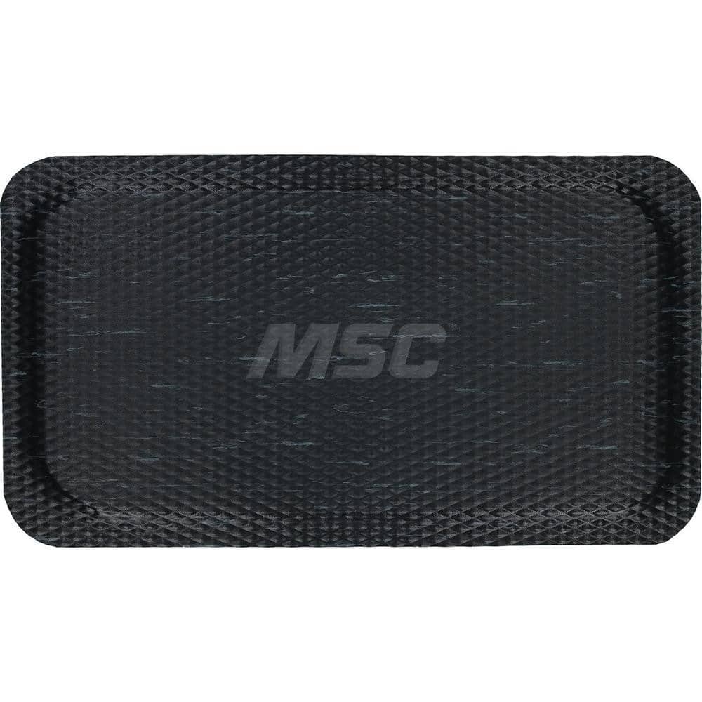 M + A Matting - Anti-Fatigue Matting; Dry or Wet Environment: Dry ; Length (Feet): 5.000 ; Width (Inch): 36 ; Width (Feet): 3.00 ; Thickness (Inch): 5/8 ; Surface Pattern: Diamond Tread - Exact Tool & Supply
