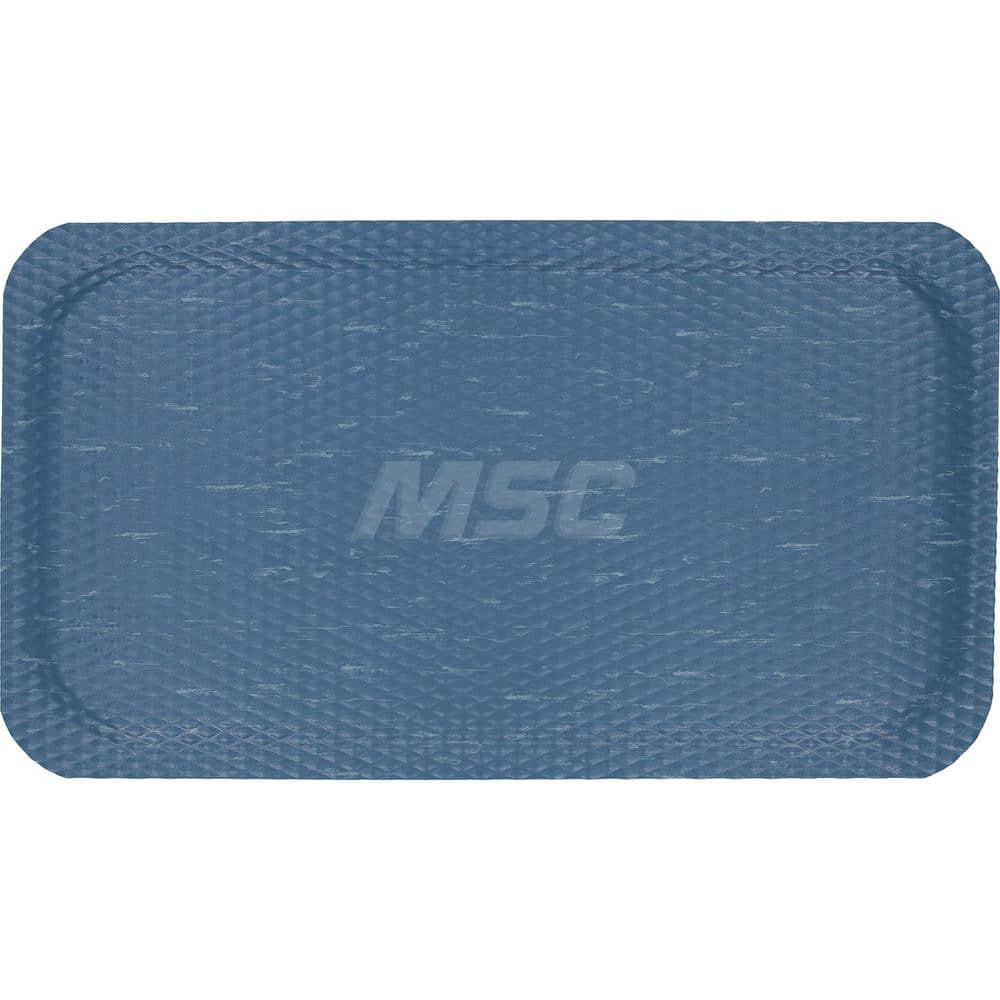M + A Matting - Anti-Fatigue Matting; Dry or Wet Environment: Dry ; Length (Feet): 5.000 ; Width (Inch): 36 ; Width (Feet): 3.00 ; Thickness (Inch): 5/8 ; Surface Pattern: Diamond Tread - Exact Tool & Supply