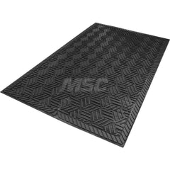 M + A Matting - Entrance Matting; Indoor or Outdoor: Outdoor ; Traffic Type: Heavy/High Traffic ; Surface Material: Nitrile Rubber ; Base Material: Nitrile Rubber ; Surface Pattern: Raised Domes ; Color: Black - Exact Tool & Supply