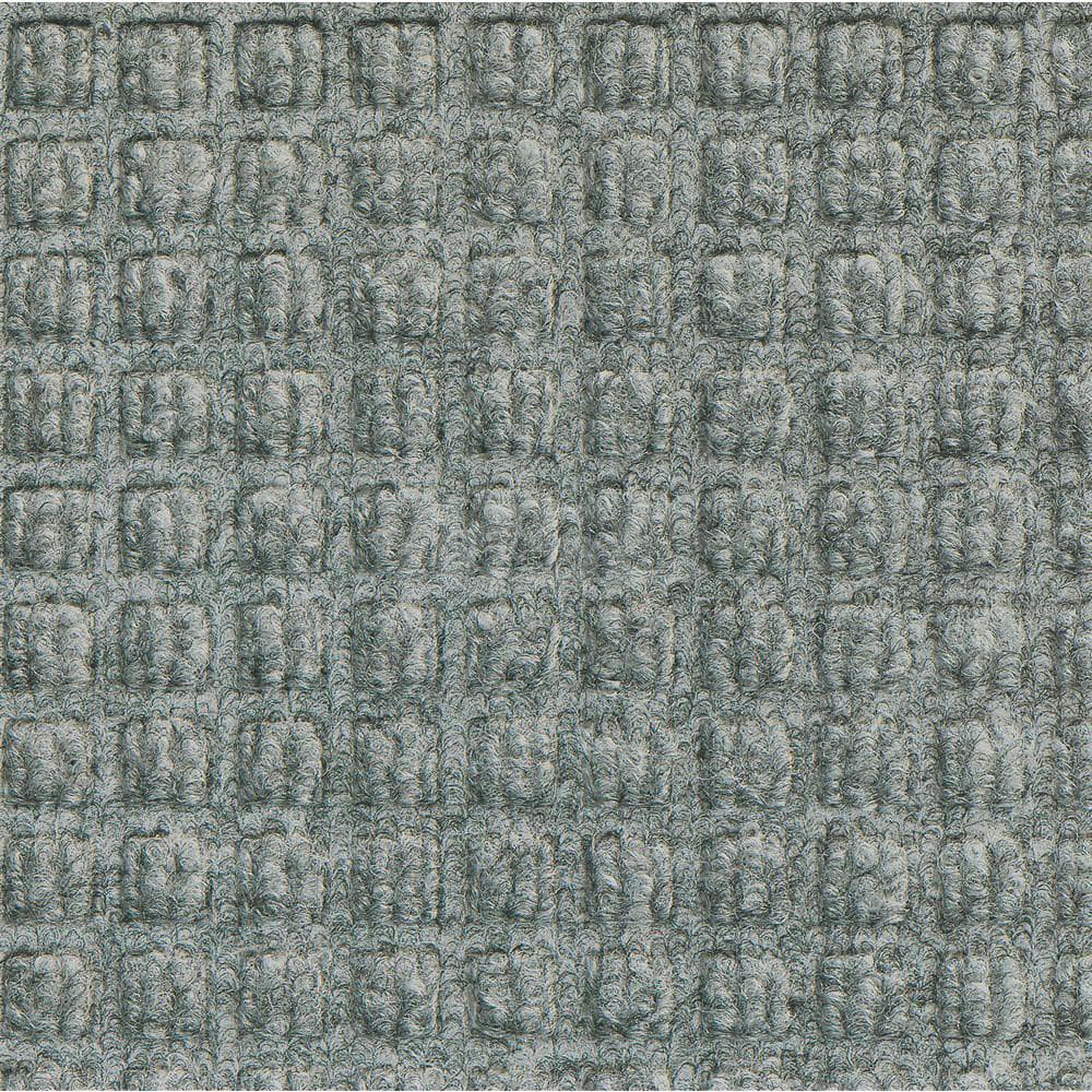 M + A Matting - Entrance Matting; Indoor or Outdoor: Indoor & Outdoor ; Traffic Type: Heavy/High Traffic ; Surface Material: Solution Dyed PET ; Base Material: SBR Rubber ; Surface Pattern: Raised Waffle ; Color: Gray - Exact Tool & Supply