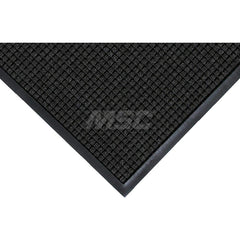 M + A Matting - Entrance Matting; Indoor or Outdoor: Indoor & Outdoor ; Traffic Type: Heavy/High Traffic ; Surface Material: Solution Dyed PET ; Base Material: SBR Rubber ; Surface Pattern: Raised Waffle ; Color: Charcoal - Exact Tool & Supply