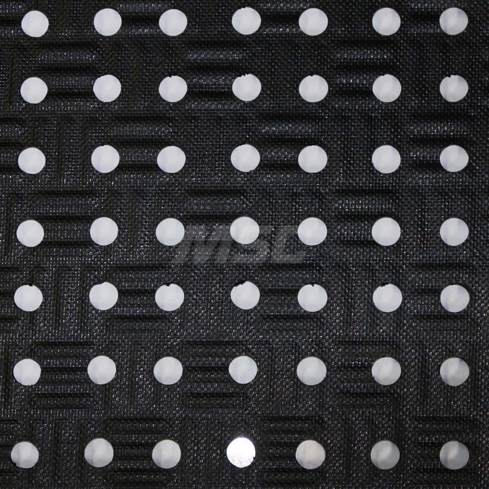 M + A Matting - Anti-Fatigue Matting; Dry or Wet Environment: Dry ; Length (Feet): 12.300 ; Width (Inch): 48 ; Width (Feet): 4.00 ; Thickness (Inch): 7/16 ; Surface Pattern: Ribbed - Exact Tool & Supply