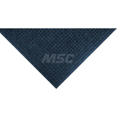M + A Matting - Entrance Matting; Indoor or Outdoor: Indoor & Outdoor ; Traffic Type: Heavy/High Traffic ; Surface Material: Solution Dyed PET ; Base Material: SBR Rubber ; Surface Pattern: Raised Waffle ; Color: Navy Blue - Exact Tool & Supply