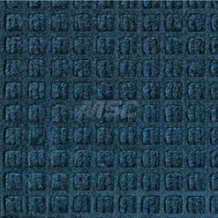 M + A Matting - Entrance Matting; Indoor or Outdoor: Indoor & Outdoor ; Traffic Type: Heavy/High Traffic ; Surface Material: Solution Dyed PET ; Base Material: SBR Rubber ; Surface Pattern: Raised Waffle ; Color: Navy Blue - Exact Tool & Supply