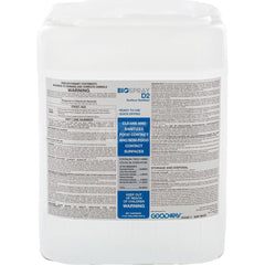 Goodway - All-Purpose Cleaners & Degreasers; Type: Sanitizer ; Container Type: Carboy ; Container Size: 5 Gallon ; Scent: Alcohol ; Form: Liquid - Exact Tool & Supply