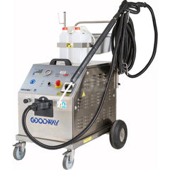 Goodway - Pressure Washers; Type: Hot Water ; Engine Power Type: Electric ; Pressure (psi): 115.00 ; Amperage Rating: 22.0000 ; Maximum Voltage Rating: 480.00 ; Rate of Flow (GPM): 0.16 - Exact Tool & Supply