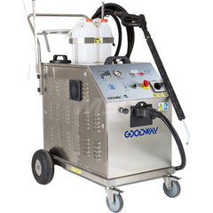 Goodway - Pressure Washers; Type: Hot Water ; Engine Power Type: Electric ; Pressure (psi): 145.00 ; Amperage Rating: 46.0000 ; Maximum Voltage Rating: 480.00 ; Rate of Flow (GPM): 0.32 - Exact Tool & Supply
