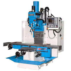 Summit - CNC Milling Machines; Spindle Speed Control: Electronic Variable Speed ; CNC Controller Brand: Fagor ; CNC Controller Model: 8055 CNC ; Table Length (Decimal Inch): 60.0000 ; Table Width (mm): 429.26 ; Table Width (Decimal Inch): 16.9000 - Exact Tool & Supply