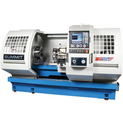 Summit - CNC Lathes; Precision: No ; Swing (Inch): 20 ; Swing (Decimal Inch): 20.0000 ; Swing (mm): 20.00 ; Swing Over Cross Slide (Decimal Inch): 11.5000 ; Swing Over Cross Slide (mm): 11.50 - Exact Tool & Supply