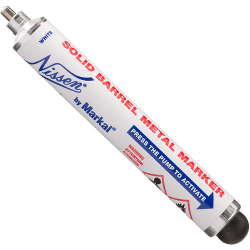 WHT SOL BARREL MTL MARKER - Exact Tool & Supply